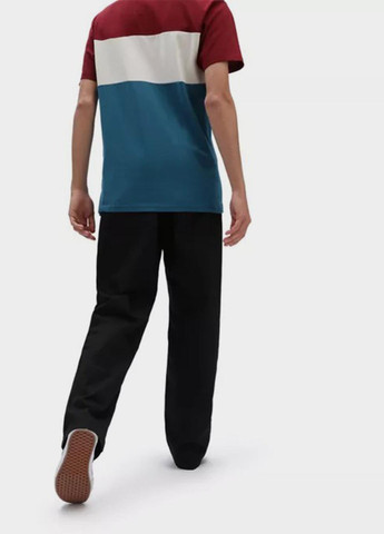 Черные кэжуал демисезонные прямые брюки Vans