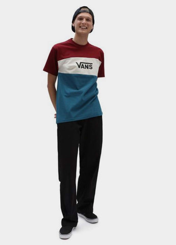 Черные кэжуал демисезонные прямые брюки Vans