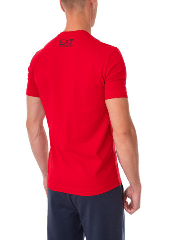 Красная футболка ARMANI EA7