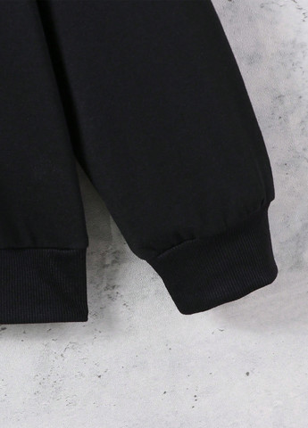 Черный свитшот SHEIN новогодний без декора (346790203)