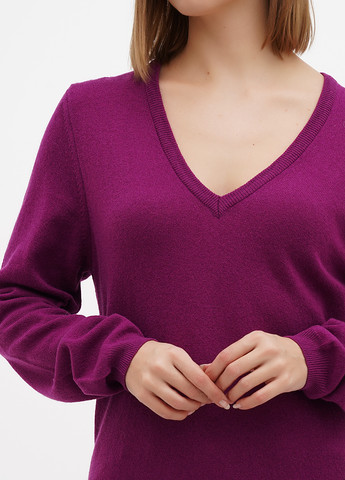 Фуксиновий (колору Фукія) демісезонний пуловер пуловер Sassofono