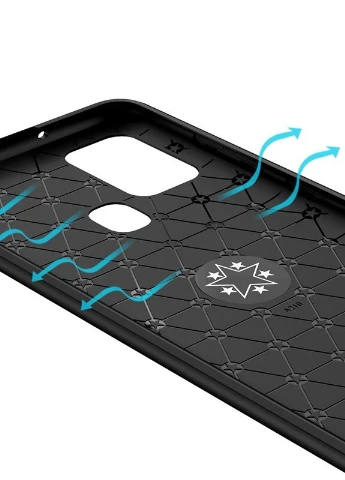 TPU чохол ColorRing під магнітний тримач (opp) для Samsung Galaxy M31 Чорний / Червоний (is_00000035875_1) Deen (238480145)