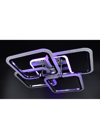 Люстра стельова LED з пультом A2503/4S-RGB-ch Хром 10х56х65 см. Sunnysky (253630498)