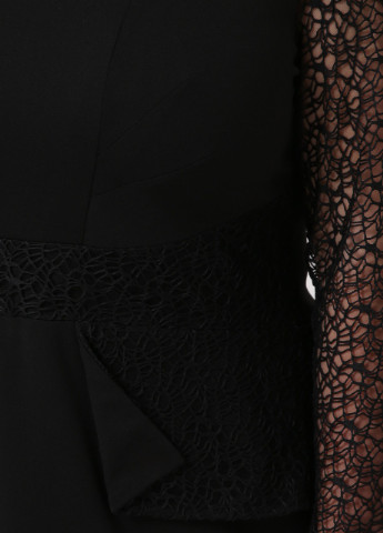 Черное кэжуал платье muar дженифер черное 0267 Vlavi однотонное