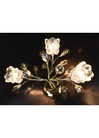 Бра настінне 8336/3-gd Золото 25х35х16 см. Sunnysky (253626283)