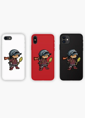 Чохол силіконовий Apple Iphone 11 Pro Max Пубг Пабг (Pubg) (9232-1710) MobiPrint (219556024)