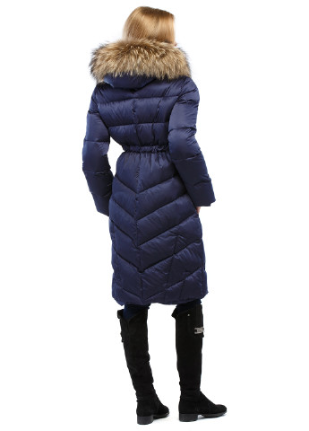 Темно-синяя зимняя куртка MN