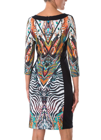 Комбінована кежуал сукня Apanage з абстрактним візерунком