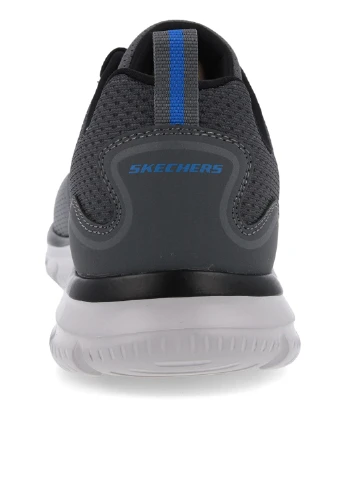 Серые демисезонные кроссовки Skechers TRACK - RİPKENT WİDE FİT