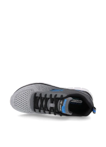 Серые демисезонные кроссовки Skechers TRACK - RİPKENT WİDE FİT