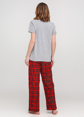 Светло-серая всесезон пижама (футболка, брюки) футболка + брюки Avon