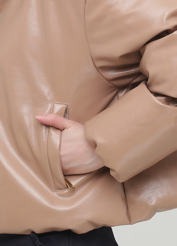 Бежевая демисезонная куртка Pinko