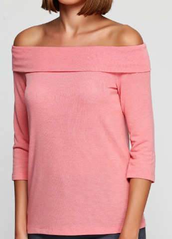 Розовая демисезонная блуза Only