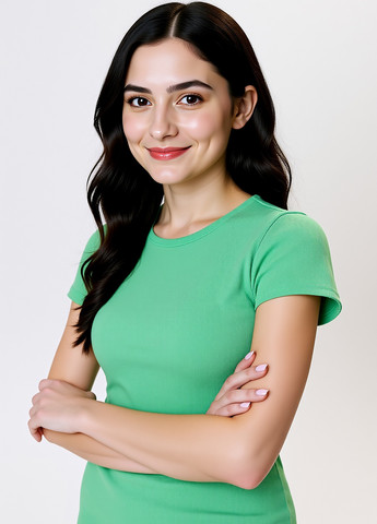 Салатова кежуал сукня сукня-футболка Sinsay однотонна