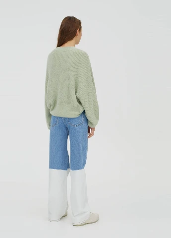 Оливковый демисезонный джемпер джемпер Pull&Bear