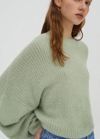 Оливковый демисезонный джемпер джемпер Pull&Bear