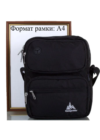 Чоловіча спортивна сумка 21х25х7 см Onepolar (195706102)