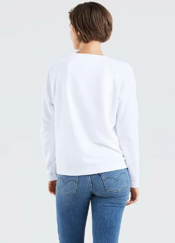Белый свитшот Levi's (250619368)