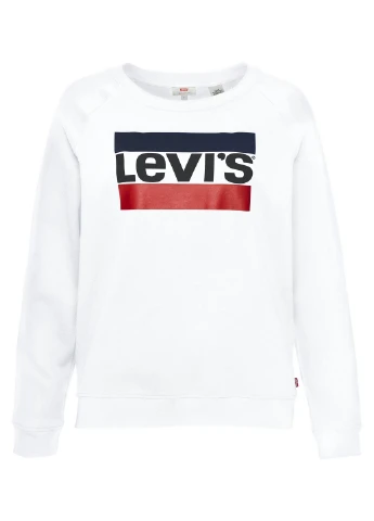 Белый свитшот Levi's (250619368)