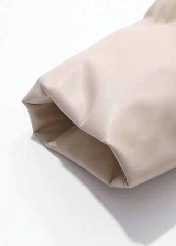 Светло-бежевая зимняя куртка SHEIN