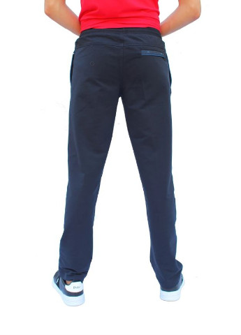 Темно-синие спортивные демисезонные прямые брюки Paul & Shark
