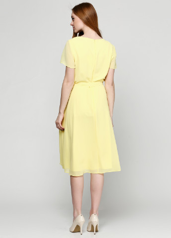Желтое кэжуал платье Dorothy Perkins однотонное