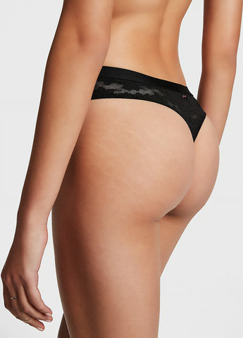 Чорний демісезонний комплект (бюстгальтер, трусики) Victoria's Secret