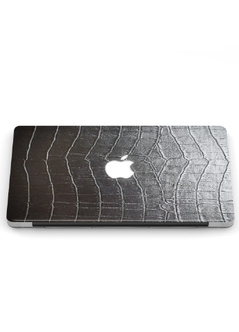 Чохол пластиковий для Apple MacBook Air 13 A1466 / A1369 Кожа (Leather black textures) (6351-2725) MobiPrint (219123887)