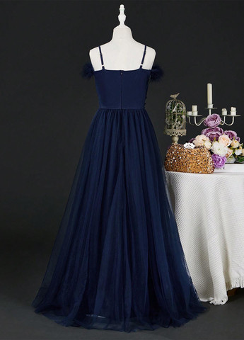 Темно-синя сукня SHEIN (356937829)