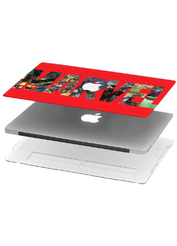 Чохол пластиковий для Apple MacBook Pro Retina 13 A1502 / А1425 Марвел (Marvel) (6352-1677) MobiPrint (218539699)