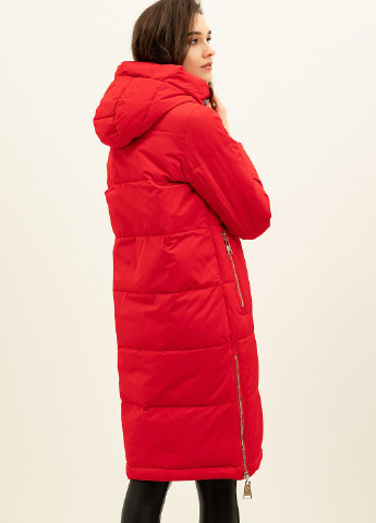 Червона зимня куртка Visdeer