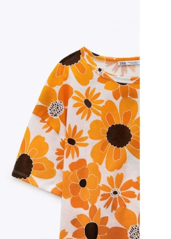 Футболка PS53 S Кольорова Zara - (227177525)