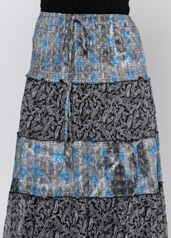Серо-синяя кэжуал юбка Bongo макси