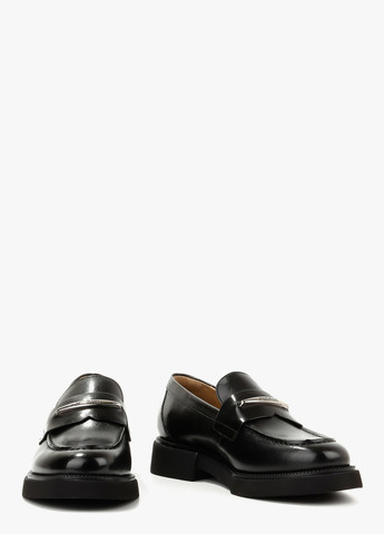 Le'BERDES Туфли лоферы черный з натуральная кожа, украина — демисезон (322646231)