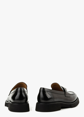 Le'BERDES Туфли лоферы черный з натуральная кожа, украина — демисезон (322646231)