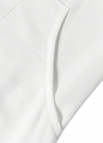 Белое кэжуал платье рубашка SHEIN однотонное