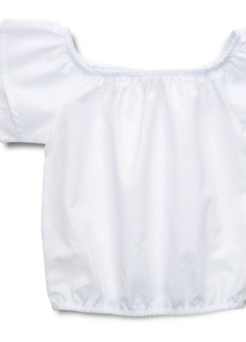 Білий демісезонний костюм десткий блуза зі спідницею (287-116g-white) H.A
