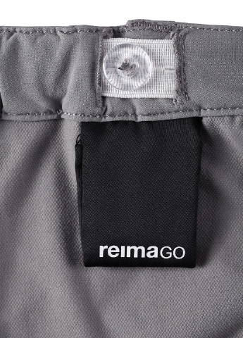 Грифельно-серые кэжуал демисезонные прямые брюки Reima