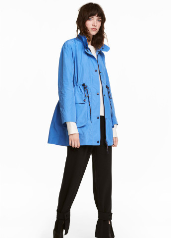 Голубая демисезонная куртка H&M