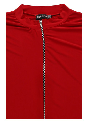 Красное кэжуал платье футляр Fashionkilla однотонное