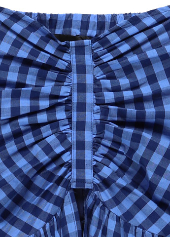 Синяя блуза Lost Ink