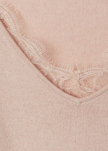 Пудровый демисезонный джемпер для беременных H&M