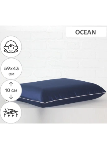 Подушка ортопедическая №6076 Delicate satin Ocean WoMen 59х43х10 (2200003262308) No Brand (254008271)