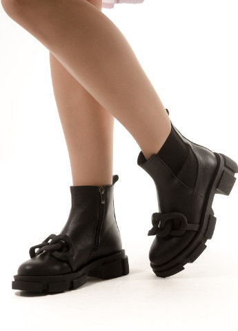 Теплі та практичні жіночі черевики з натуральної шкіри INNOE ботинки (255256217)