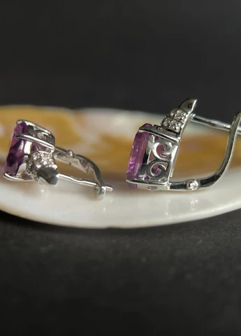 Серьги Silver Flame (353782440)