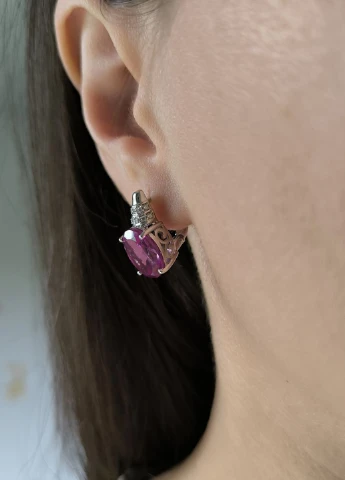 Серьги Silver Flame (353782440)