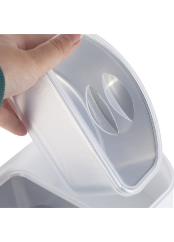 Ланч-бокс харчовий двоярусний KM-2139RZ 1500 мл рожевий Kamille (253621264)