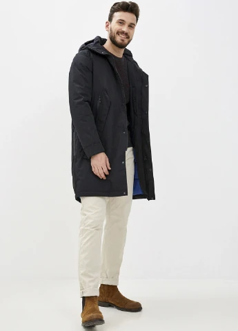 Черная зимняя куртка Antony Morato