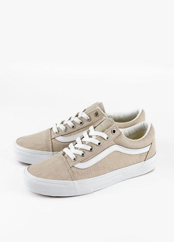 Бежеві кеди vn0005ufj921 Vans Old Skool Summer Linen Rainy Day