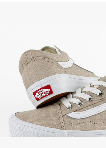 Бежеві кеди vn0005ufj921 Vans Old Skool Summer Linen Rainy Day